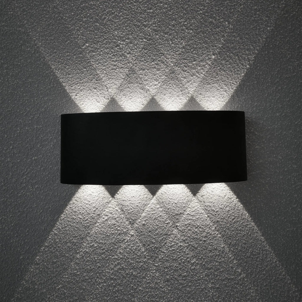 Modern aluminium LED corridor aisle lamp for home background and TV wall lighting
