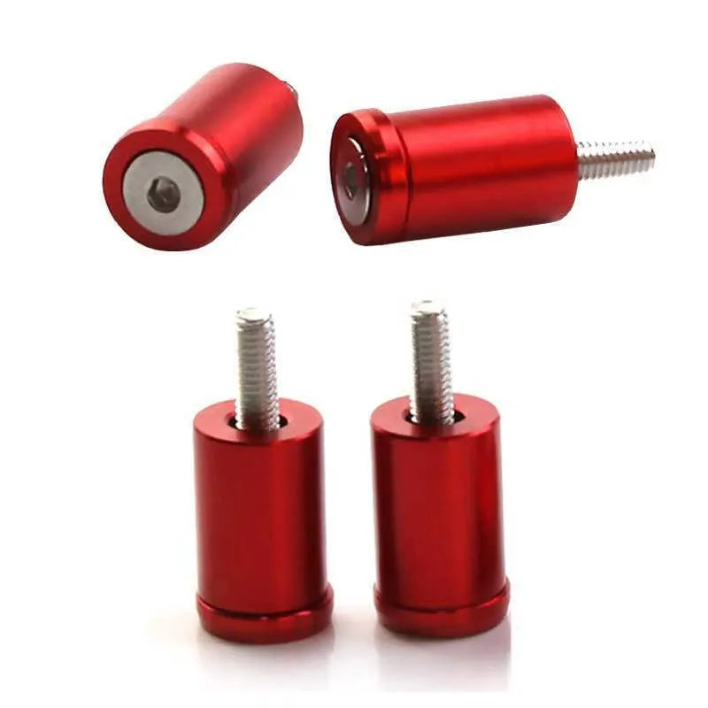 Aluminium machine cover pad height adjustment kit in red, blue, black with screws and nuts for 6mm 8mm car apertures