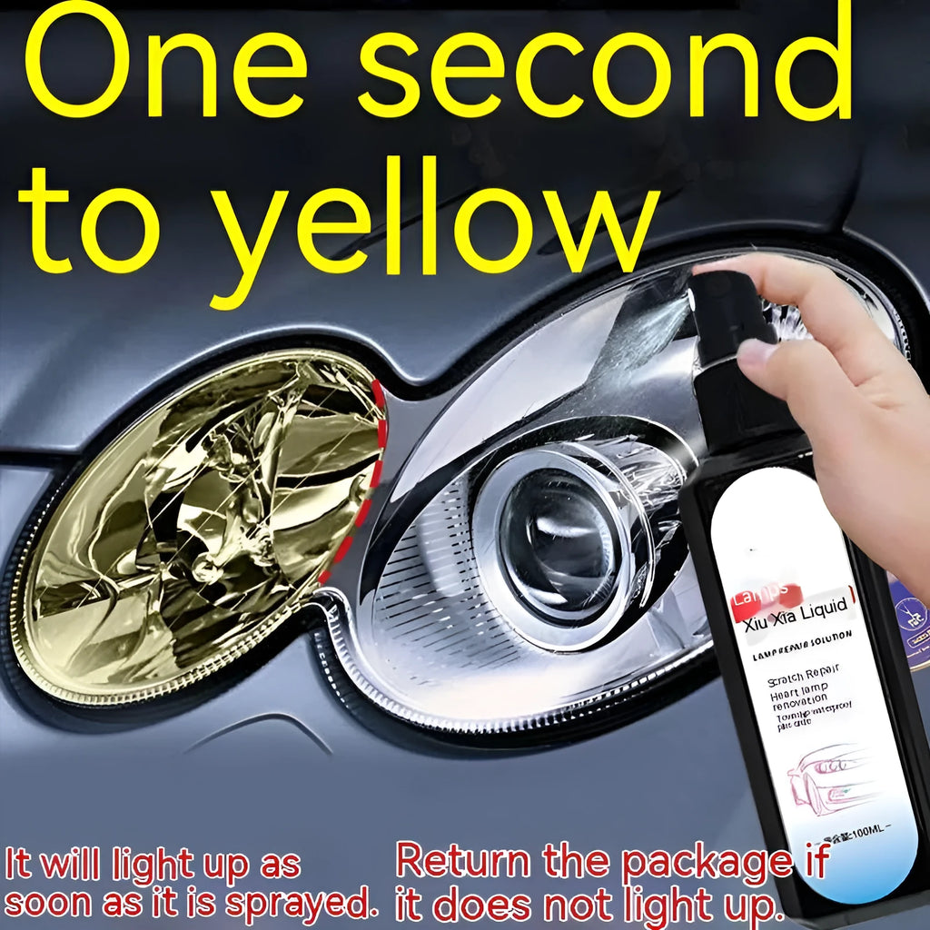 100 ml bottle of car headlight renovation repairing liquid for cloudy plastic lenses