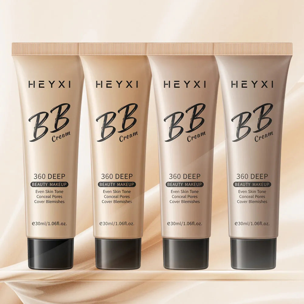 Waterproof sweat-resistant BB cream in four shade options 01 02 03 04