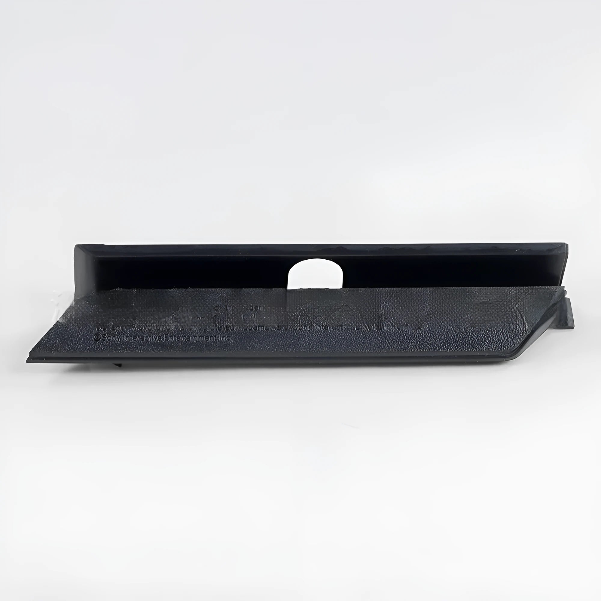 Black plastic hard drive baffle cover for 3.5-inch SATA drives