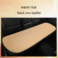 Car seat heating cushion with automatic function in beige, black, or coffee brown colours