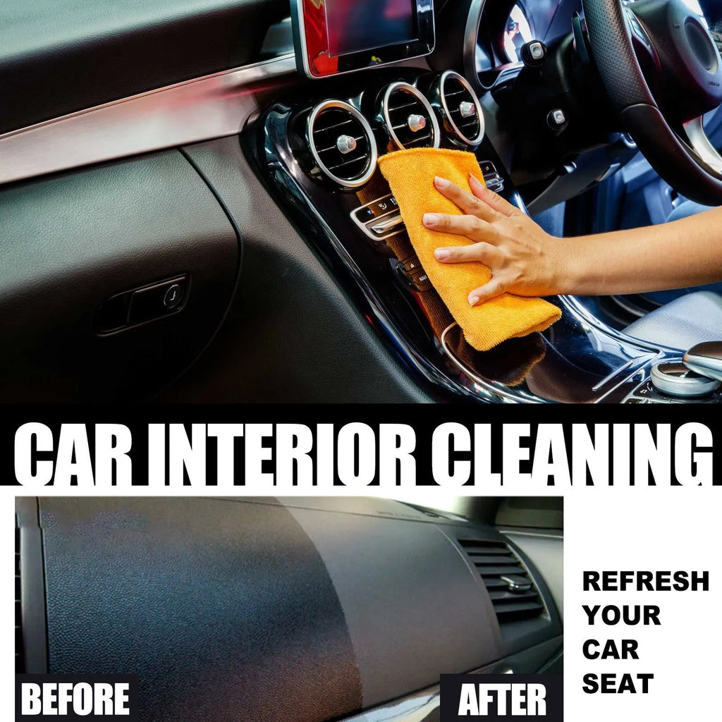120ml car interior cleaner bottle for leather and dashboard maintenance