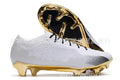 Men's knitted football boots with FG studs and air cushion system