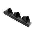 Black three-hole right drive car instrument frame for 52mm gauge mounting