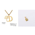 Stainless steel cross chain fashion necklace with pendant in gold or silver electroplated finish