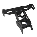 Black aluminium alloy licence plate holder for Honda motorcycle short tail conversion