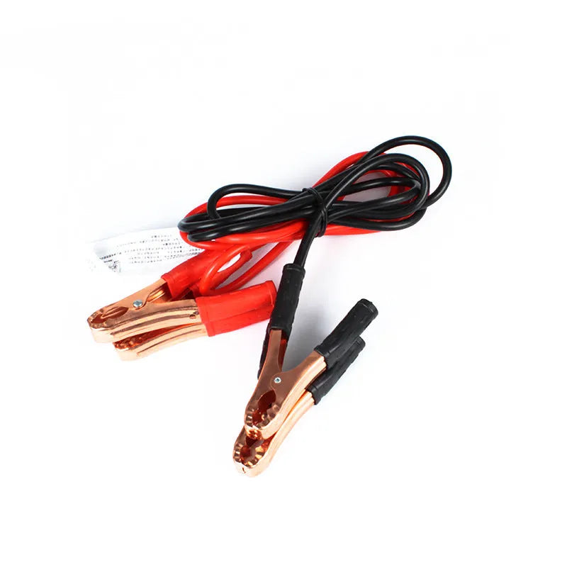 Car battery clip 500A 2m PVC copper cable in black and red for vehicles under 1.5L displacement