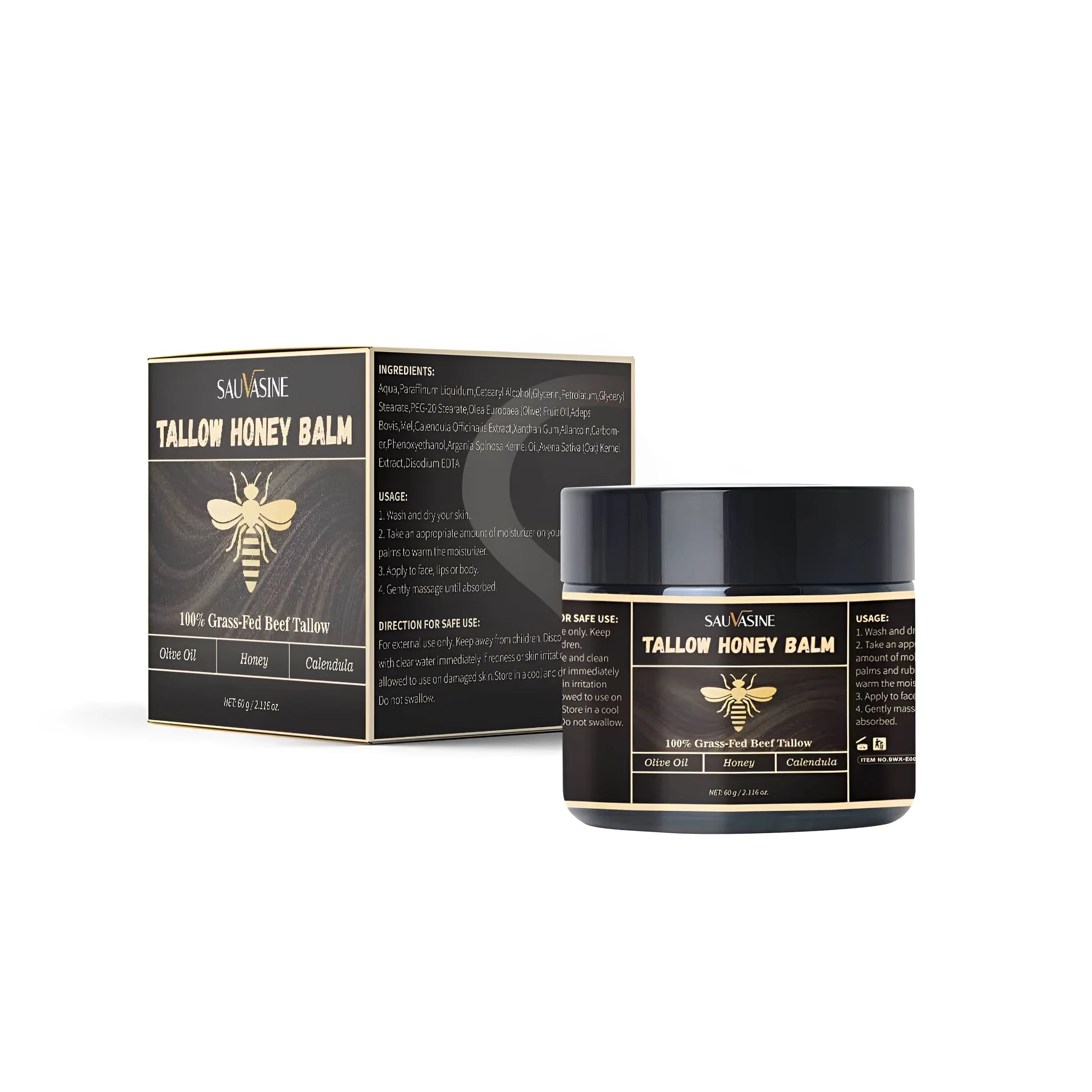 Butter Honey Cream 60g jar facial moisturiser with honey and shea butter