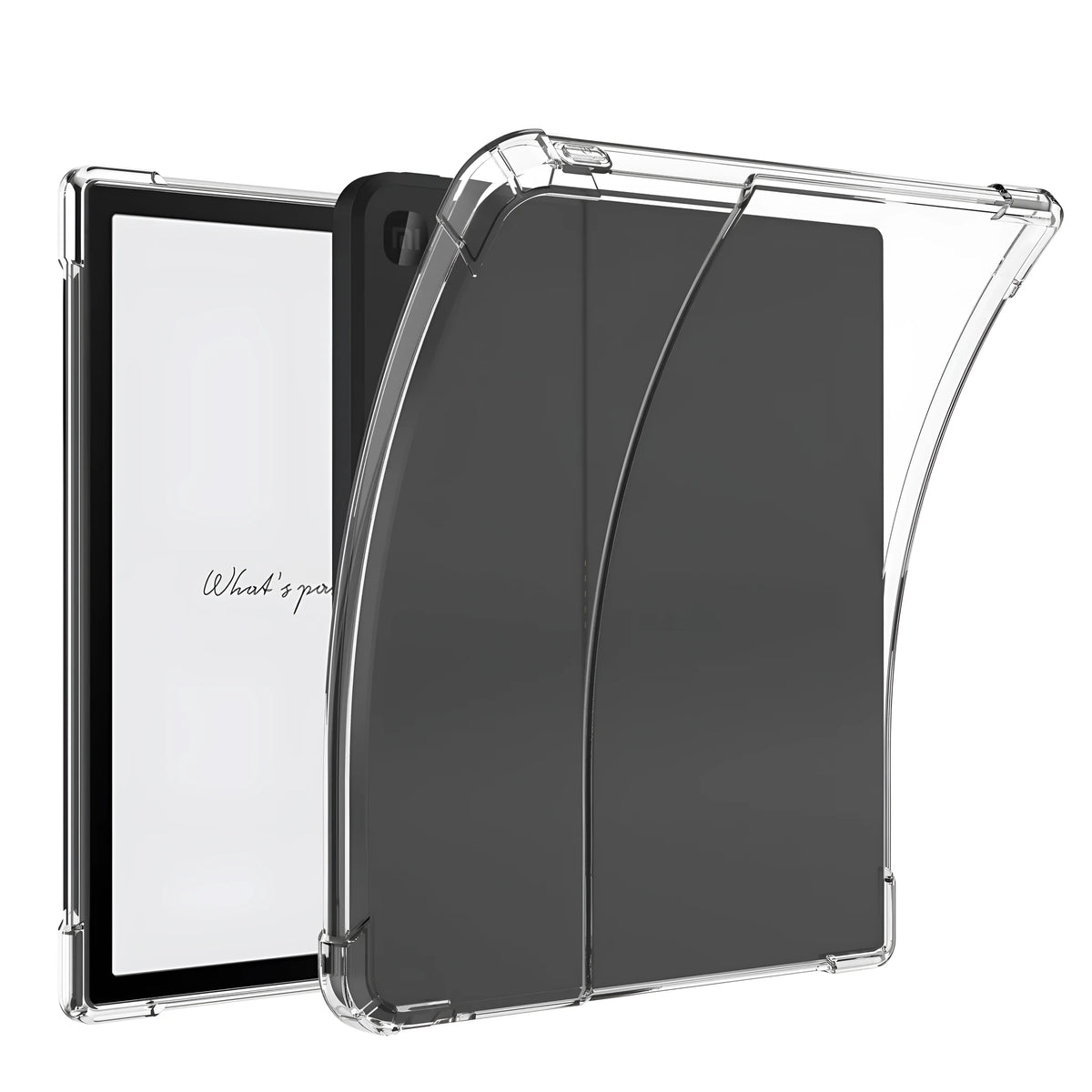 Transparent airbag shockproof phone case for Xiaomi 7-inch mobile phone.