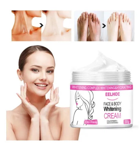 EELHOE collagen body lotion tube for brightening and nourishing skin, available in 10g to 50g