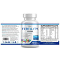 Bottle of 60 male fertility tablets with COMLEX vitamin mineral amino acid formula.