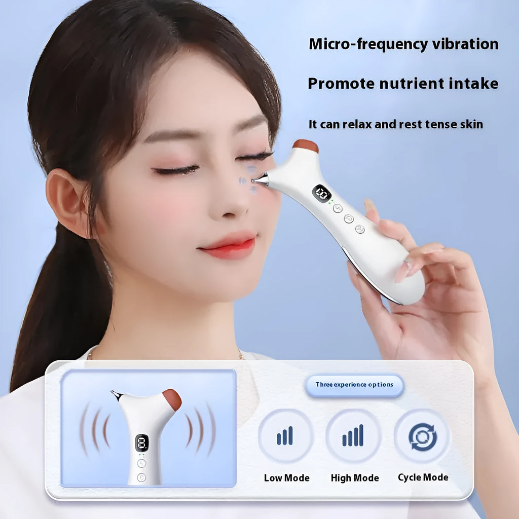 Stone acupuncture and moxibustion rods massager USB powered plastic alloy 412 black stone variant