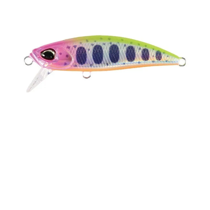 Japanese Submerged Mino hard fishing lure, 48mm length, for snakehead and mandarin fish.