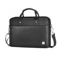 Black multi-pocket laptop backpack with separate computer compartment and organisers