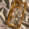 Women's Tide SE soft rubber protective phone case with cartoon duck design for iPhone