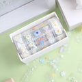 Transparent adhesive tape with Midsummer Daisy pattern, 1.5cm width decorative tape for diaries