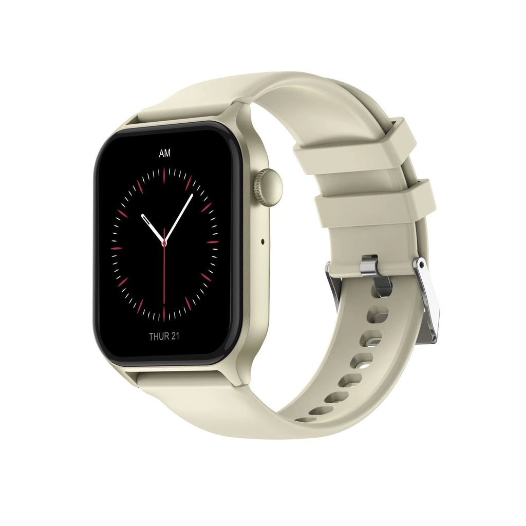 Z145 smart watch in black showing blood pressure monitoring and Bluetooth calling features on TFT screen