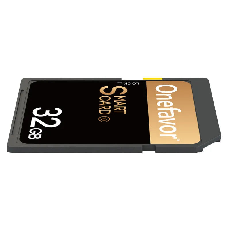 SD to PCMCIA adapter card with stainless steel housing and 32GB SDHC card for Mercedes-Benz vehicles