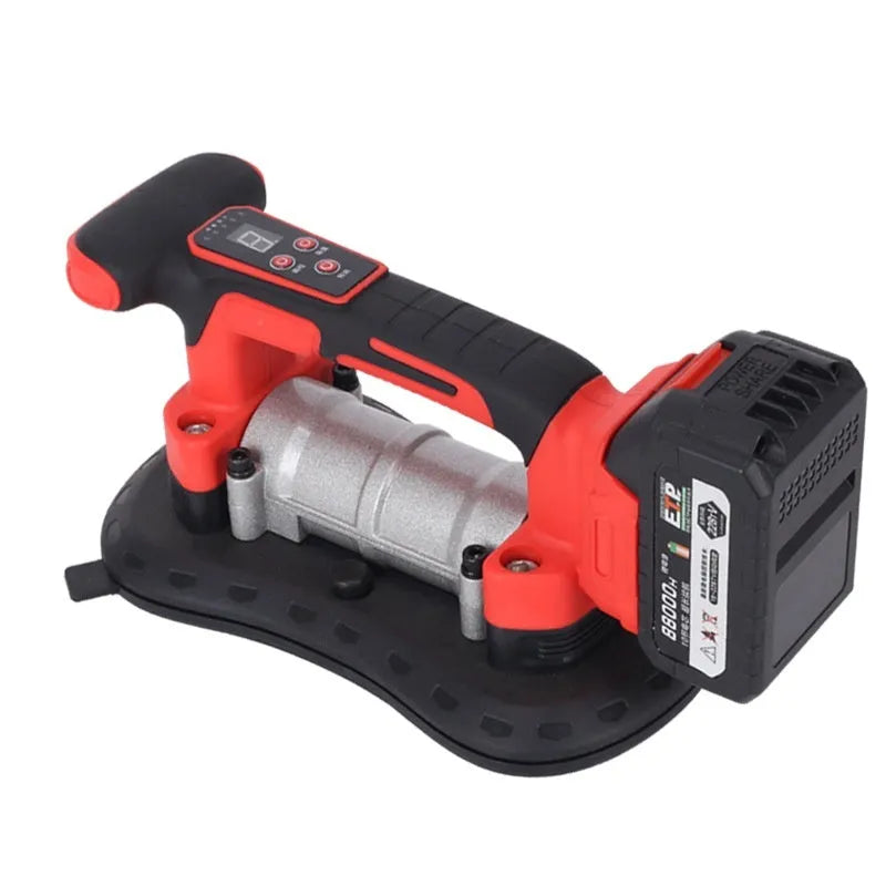 21V tile laying machine with automatic paste function and 200kg adsorption capacity for tile installation work