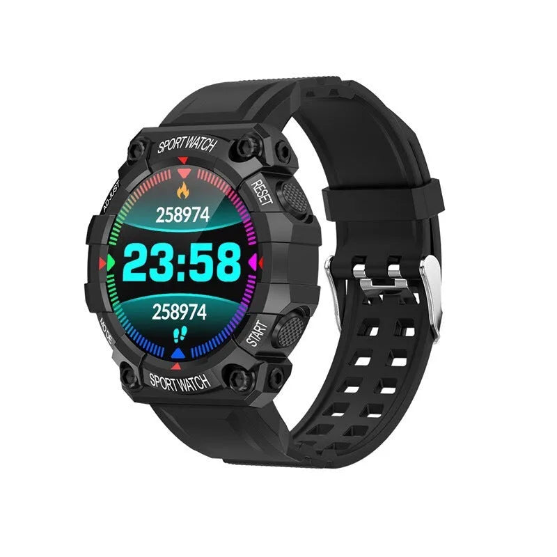 Smart bracelet Bluetooth wearable watch with 1.44 inch touch screen step heart rate monitor on wrist