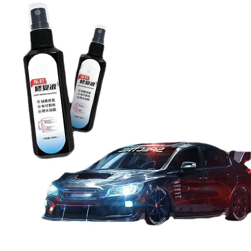 100 ml bottle of car headlight renovation repairing liquid for cloudy plastic lenses