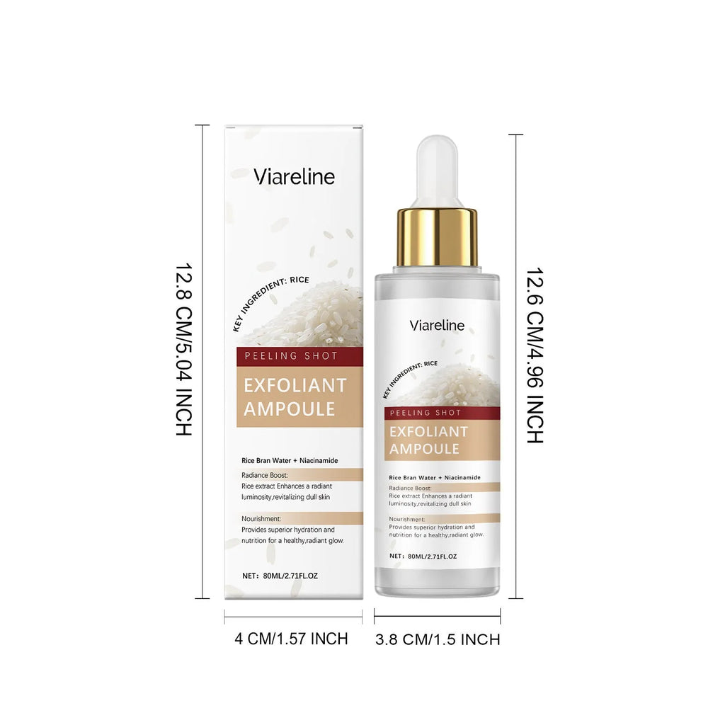80ml bottle of salicylic acid exfoliating and moisturising facial liquid for combination skin