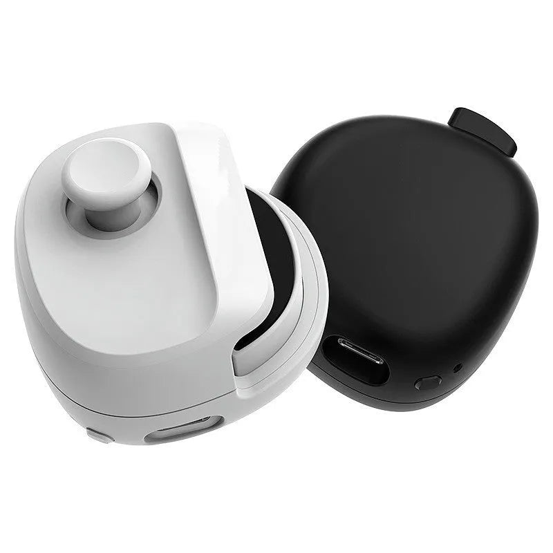 Mi Mo MB01 USB gaming stick controller in black or white colour with compact 8.8cm design