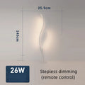 Twig-style LED floor lamp with silicone shade and aluminium alloy body, D1900 x H1400 mm, black or white