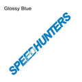 Speed Hunters reflective car vinyl sticker measuring 59cm by 10cm in multiple colour options