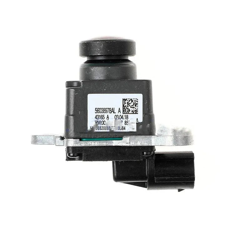 Black plastic reversing camera for Dodge RAM trucks with adjustable rotating angle
