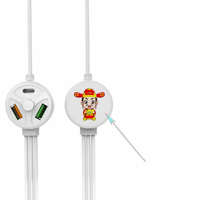 1.2 metre USB charging cable with PD fast charge and high temperature resistant PVC material