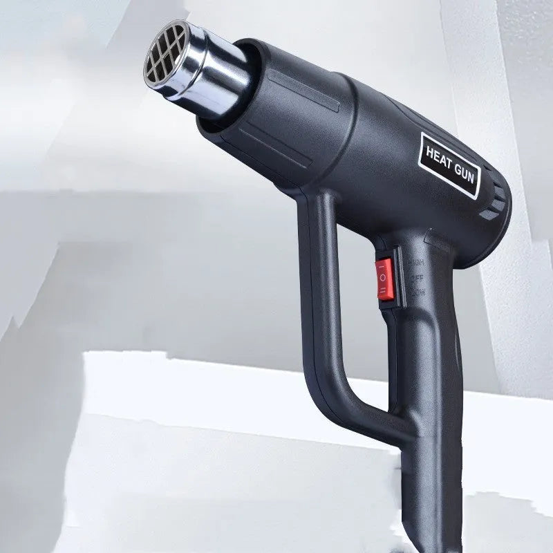 Industrial 2000W hot air tool with two-speed settings for shrink tube and thermal applications