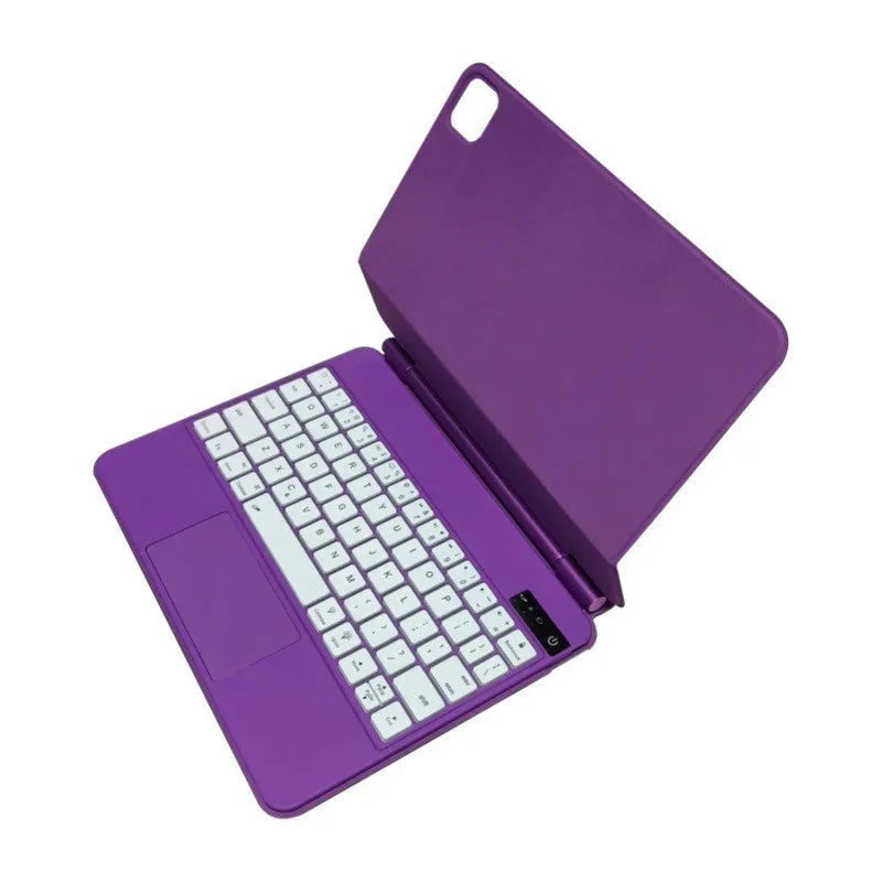 11-inch Bluetooth keyboard with magnetic protective cover for iPad tablets in five colour options