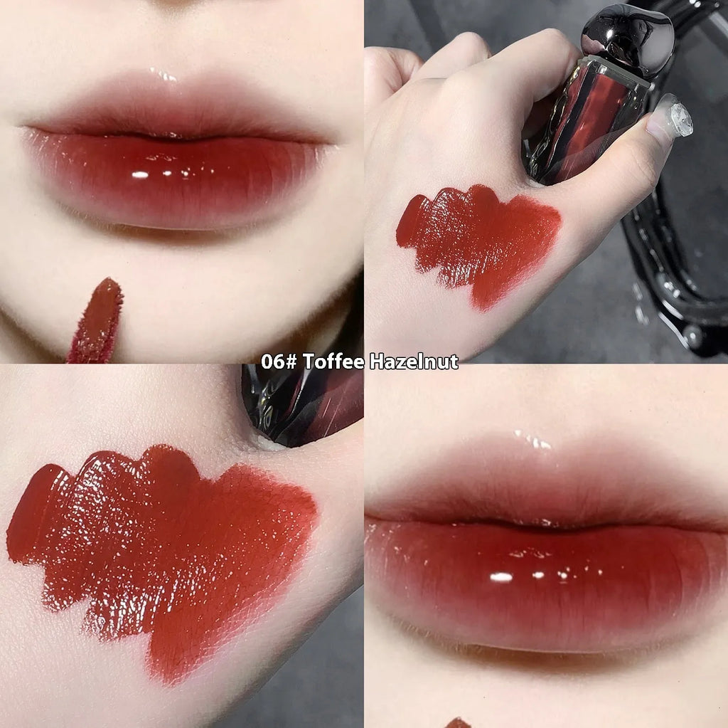 Glacier Lava Lip Lacquer mirror finish lip gloss in seven colour options