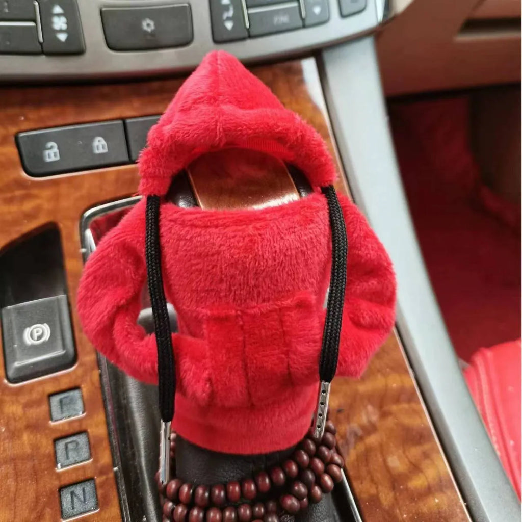 Dutch velvet car gear shift knob cover and handbrake sleeve in multiple colour options.