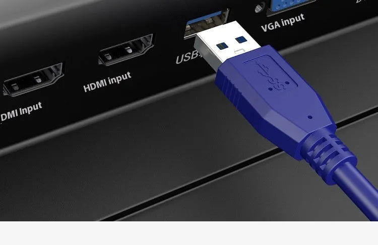 USB 3.0 public-to-public data cable for mobile hard disk boxes with nickel-plated connectors