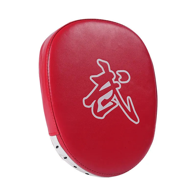 Boxing training punch mitts in vertical design with PU leather construction for adult and children martial arts practice