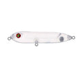 9.5cm transparent blank fishing lure body with 7mm fish eye for DIY customisation