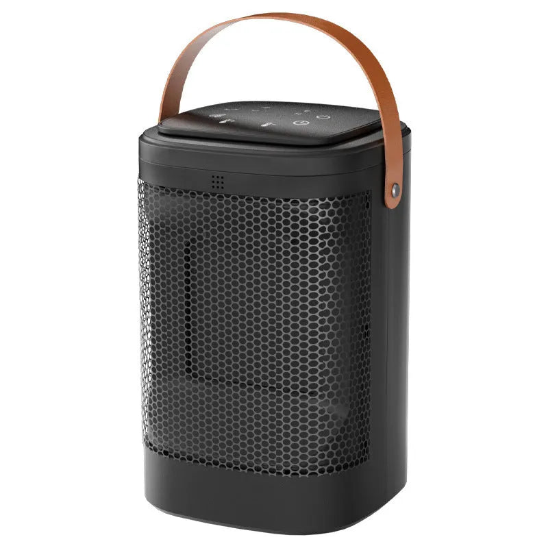 Portable electric radiator heater with touch screen display and remote control in 618 electronic model colour