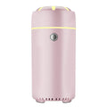 Car aroma diffuser ultrasonic essential oil humidifier in column shape 69x146mm USB powered plastic