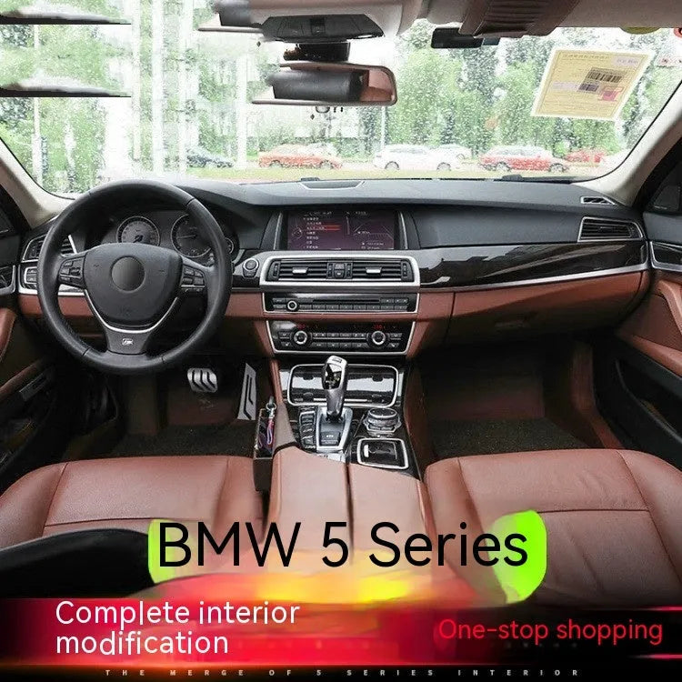 BMW 5 Series interior handle decorative strips set of four for F10 F11 models