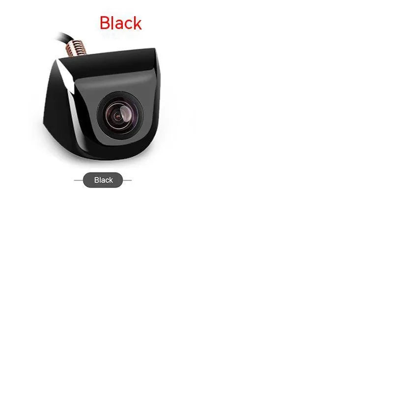 HD car night vision waterproof rearview camera with metal shell in black silver chrome or white