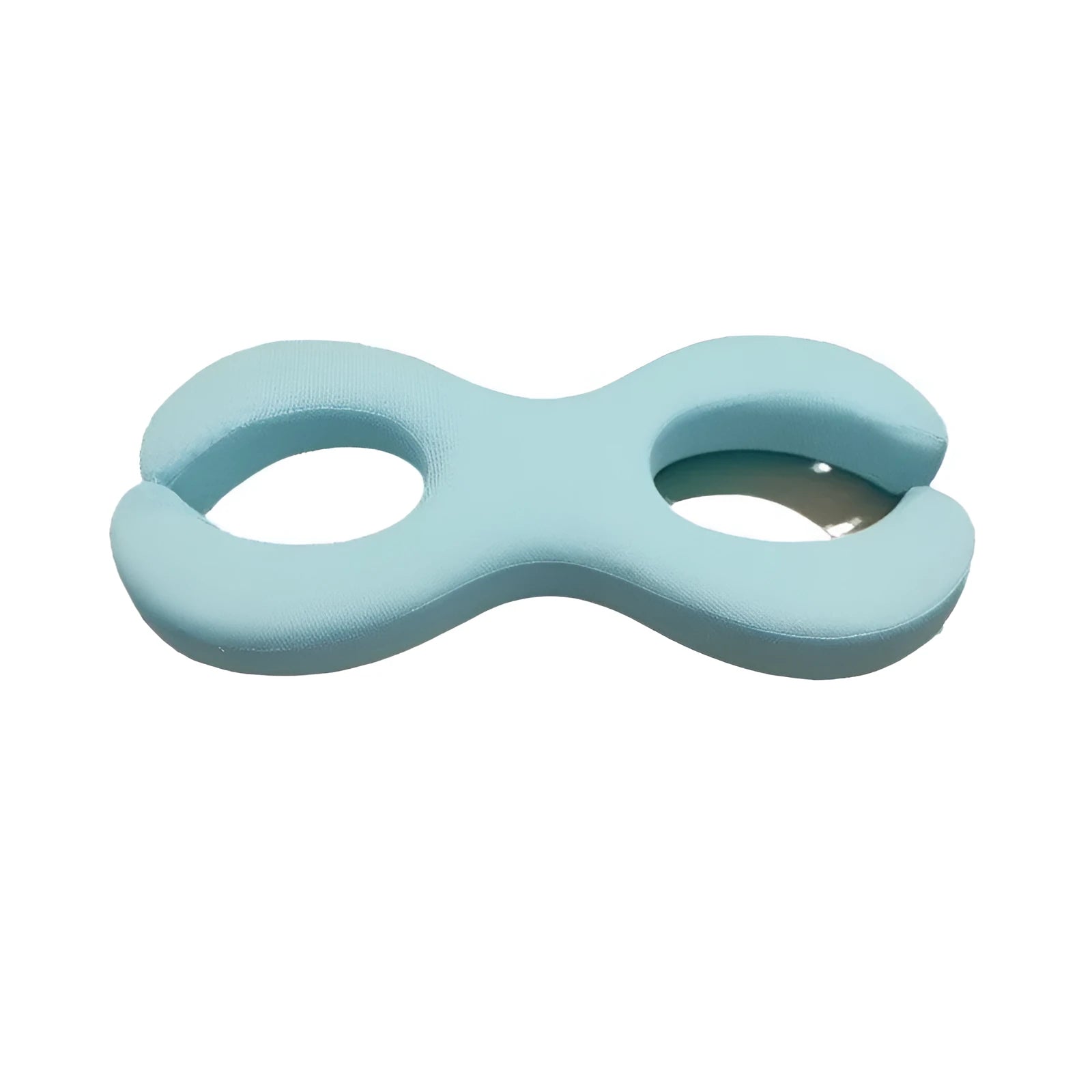 Cool blue memory foam cylindrical cervical pillow for neck support, shown in 6cm and 9cm thickness options.
