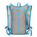 Cross-country cycling backpack in waterproof fabric with air pillow belt system