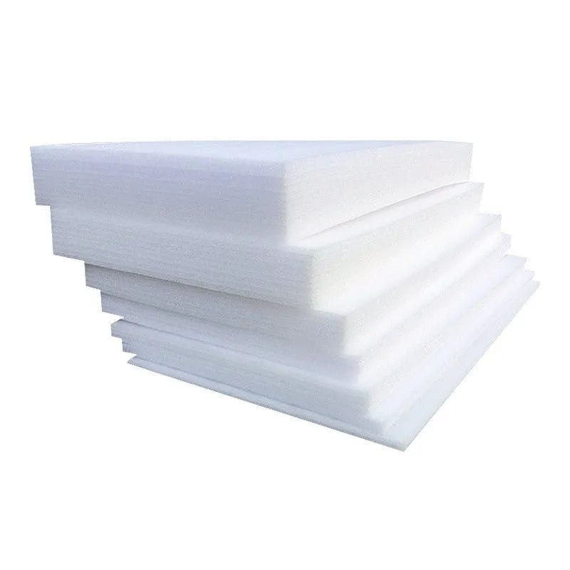 White high-density EPE pearl cotton foam board measuring 2 metres by 1 metre