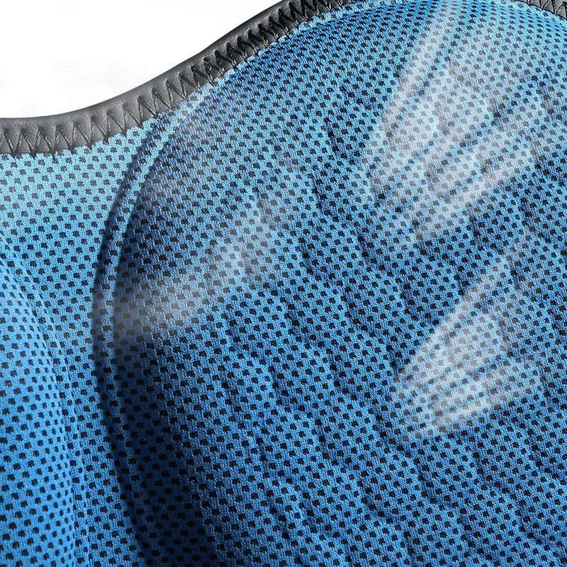 Honeycomb gel car seat cushion, 40x35x2cm, breathable cold pad, shown in six colours including black and brown.