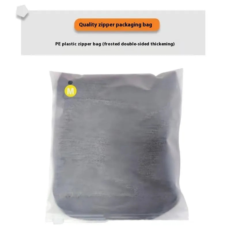 Heather Grey dog anxiety pressure vest made of brocade cotton ponte-de-roma on a medium-sized dog