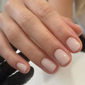 Solid colour plastic nail art armour set in MY119 for ladies fashion accessory