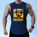 Men's loose fit sleeveless polyester training waistcoat in multiple colour options